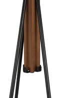 Reclaimed Wood And Metal Freestanding Coat Rack With Hooks Use In Bedroom, Living Room - Natural by HouseOfZazla