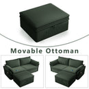 Multi-Functional 85-Inch Convertible Sofa Bed by HouseOfZazla