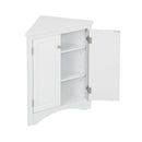 Triangle Bathroom Storage Cabinet With Adjustable Shelves, Freestanding Floor Cabinet For Home Kitchen by HouseOfZazla