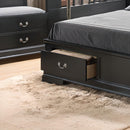 Upholstered Panel Sleigh Bed Design by Unique Piece Furniture