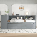 Twin Size Daybed with Trundle and Storage