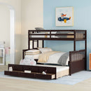 Bunk Bed With Twin Size Trundle And Drawers by HouseOfZazla