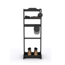 Accent Portable Garment Rack, Clothes Valet Stand With Storage Organizer by HouseOfZazla
