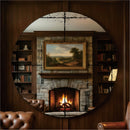 Round Wall-Mounted Mirror by HouseOfZazla