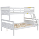 Bunk Bed With Ladder And Safety Guardrail by HouseOfZazla
