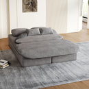 2 In 1 Foldable Sofa Bed With Multi Functional Blanket by HouseOfZazla