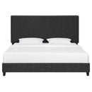 Platform Bed & Upholstered Headboard
