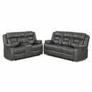 Living Room Set With Pillow Armrest And Tufted Backrest by HouseOfZazla