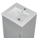 Bathroom Vanity With Sink, Cabinet With Adjustable Shelf by HouseOfZazla
