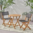 Ever Outdoor Dining Set with Dining Table and 2 Chairs by HouseOfZazla