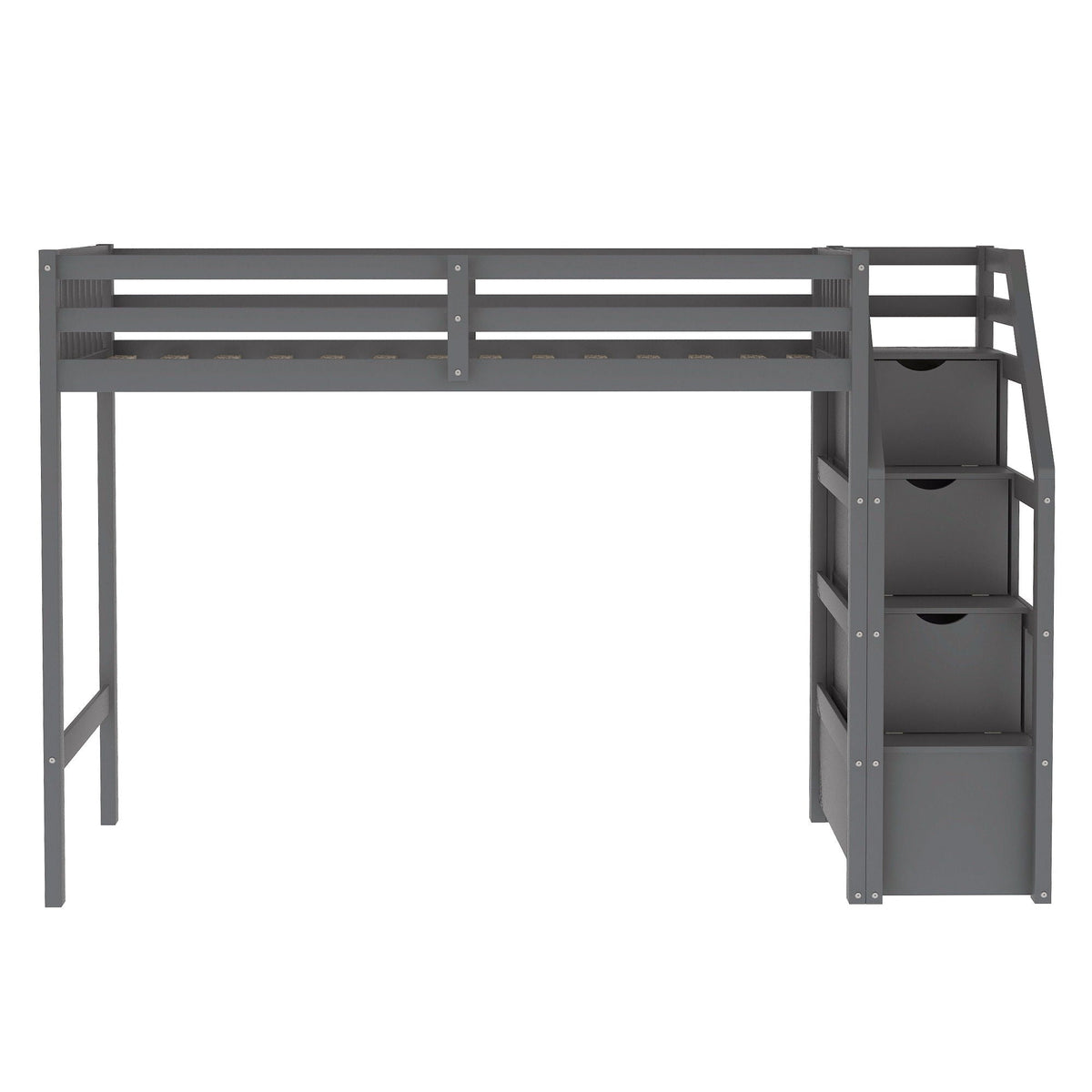 Loft Bed With Staircase And Storage, photo 20 of 26