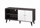 Amidon - TV Stand, With 2 Storage Shelves And 1 Cabinet by HouseOfZazla