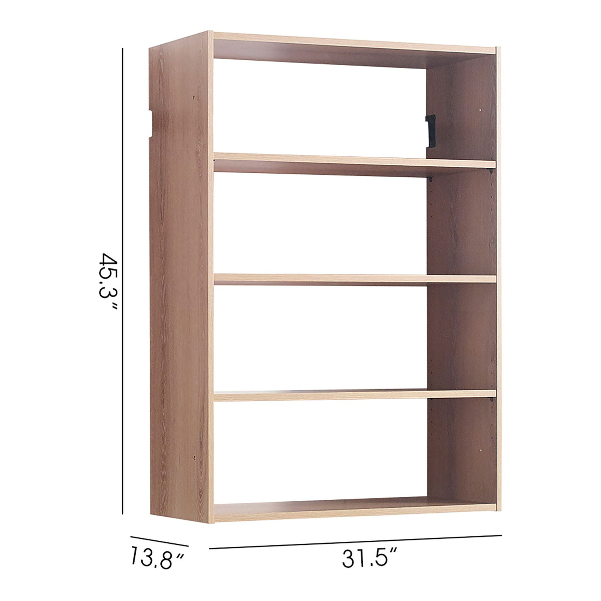 Devi - Wall Mounted Wood Closet System With Modular Design And Ample Storage, photo 15 of 16