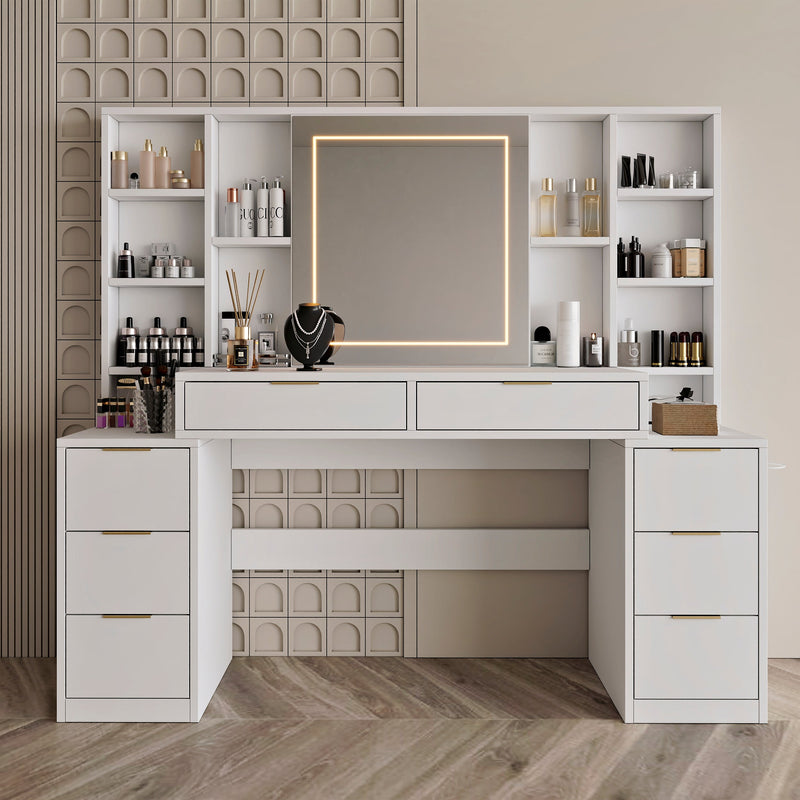 Makeup Vanity Desk with Mirror and Lights, photo 7 of 8