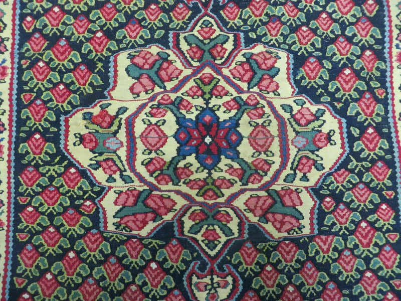 4' X 6' Vintage Handmade Turkish Flat weave Rug Tribal