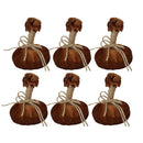 Pumpkin Ornament For Holiday Harvest Festival Fall Festival & Thanksgiving (Set of 6)
