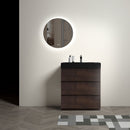 Alice - Bathroom Vanity With Large Storage Freestanding Bathroom Vanity, Sink For Modern Bathroom, One-Piece Sink Basin Without Drain And Faucet by HouseOfZazla