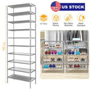 10-Tier Shoe Organizer Rack for Entryways & Closets by LJGDeals