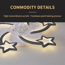 29 Inches Ceiling Fan with Lights Remote Control Dimmable LED