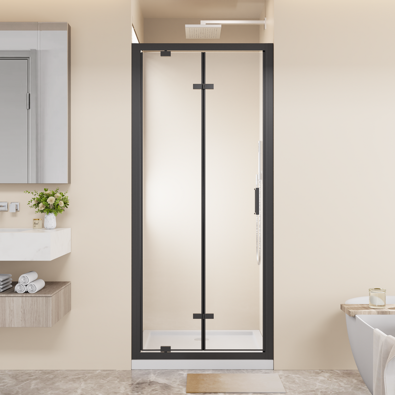 Framed Bi-fold Pivot Shower Door 32"x72", photo 3 of 10