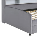 Luxurious Upholstered Platform Bed With Storage Drawers by HouseOfZazla
