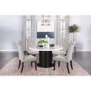Tufted Rolled Backrest Side Chairs (Set of 2) by HouseOfZazla