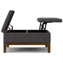 Dover - Multifunctional Lift Top Coffee Table Storage Ottoman by Unique Piece Furniture