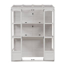 TOPMAX 78-Inch Wooden Greenhouse with Skylights and Folding Shelves by HouseOfZazla