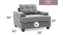 Transitional Design Armchair by HouseOfZazla