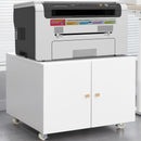 Office Furniture Copier Cabinet 2 Door Steel Copier Stand Mobile Pedestal File Printer Stand by HouseOfZazla