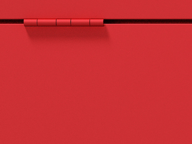 24" H Locker Storage Cabinet, Metal Locker Storage Cabinet with 1 Doors, Small Metal Locker,Lockable Storage Cabinet,for Employees,Office,Kids Locker - Assembly Required (Elegant Red)