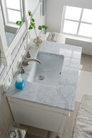 James Martin Brittany 30" Single Bathroom Vanity, Bright White