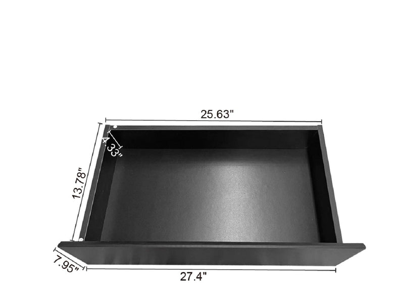 6 Drawer Double Dresser for Bedroom Living Room Hallway,Black