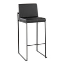 Fuji - Contemporary High Back Barstool Elegant Design by HouseOfZazla
