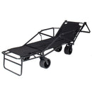 2-in-1 Multifunctional Folding Wagon Cart and Convertible Beach Chair by HouseOfZazla