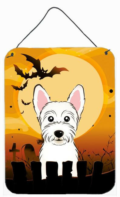 Halloween Westie Wall or Door Hanging Prints BB1784DS1216