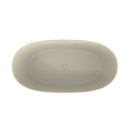 65 Inch Artificial Stone Solid Surface Freestanding Bathroom Bathtub