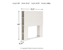 Aprilyn - Bookcase Headboard