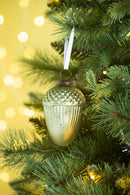Tear Drop Ornament, Decorative Hanging Christmas Tree Ornaments For Holiday Party Decorations (Set of 12)