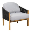 Grotta Outdoor Wood Club Chair