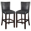 Bar Stool (Set of 2) - Black by HouseOfZazla