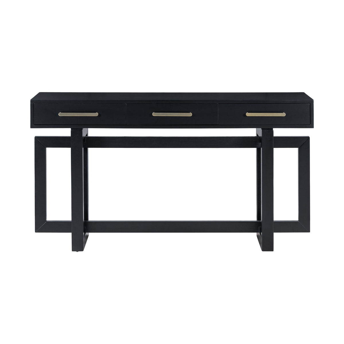 U_STYLE Elegant Console Table with Three Drawers, photo 4 of 10