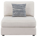 Duncan- Armless Chair With Removable Cushions