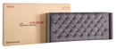 Upholstered Nailhead Trim Chic Bed by HouseOfZazla