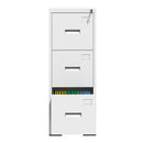 Modern Drawer Metal Vertical File Cabinet With Lock And Card Slot For Office by HouseOfZazla