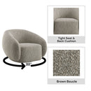 Isabel - Chair With Swivel Base by Unique Piece Furniture