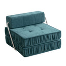 Folding Sofa With Removable Back Cushion, Convertible Futon Sleeper Chair by HouseOfZazla