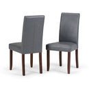 Acadian - Upholstered Parson Dining Chair (Set of 2) by HouseOfZazla