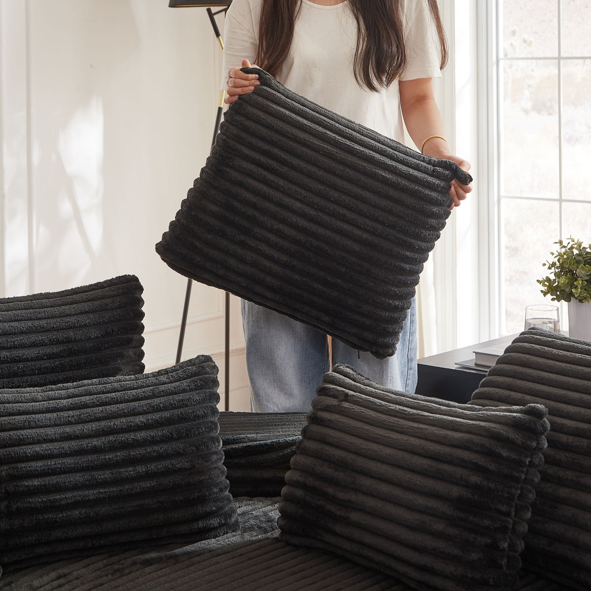 Semi Circular 2 In 1 Sofa Bed With Neck Pillow, photo 34 of 40