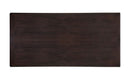Drop Leaf Table With 4 Stools - Dark Brown